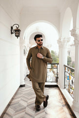 CLASSIC OFF-WHITE KURTA PAJAMA