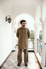 CLASSIC OFF-WHITE KURTA PAJAMA