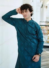 CLASSIC ZINC EMBROIDERY KURTA